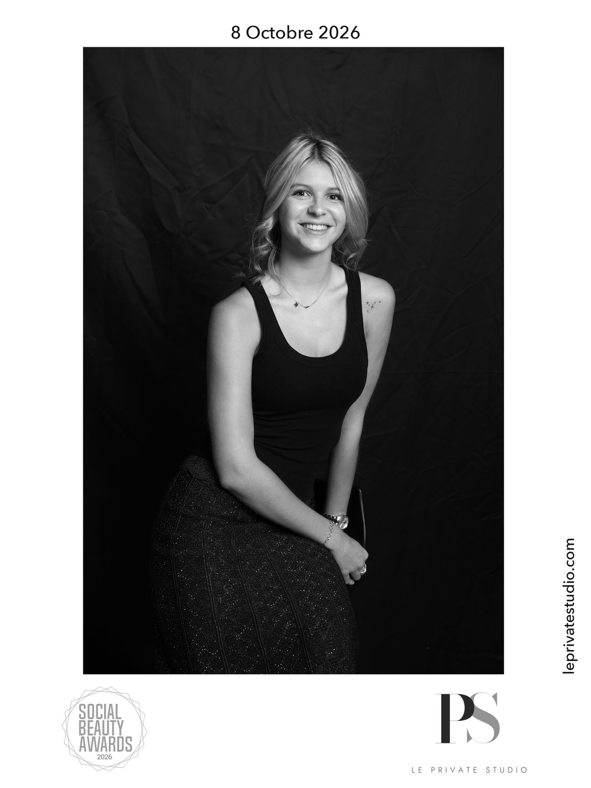 Gala October 2026, Portrait made at a private event, Le Private Studio, French Riviera