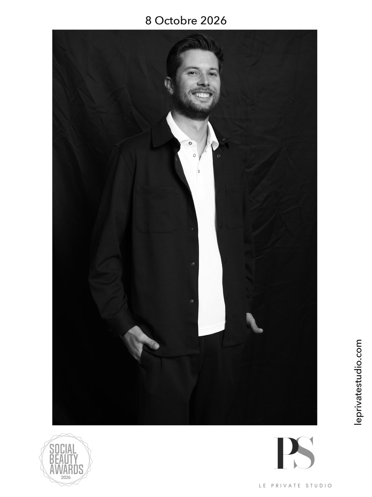 Gala October 2026, Portrait made at a private event, Le Private Studio, French Riviera