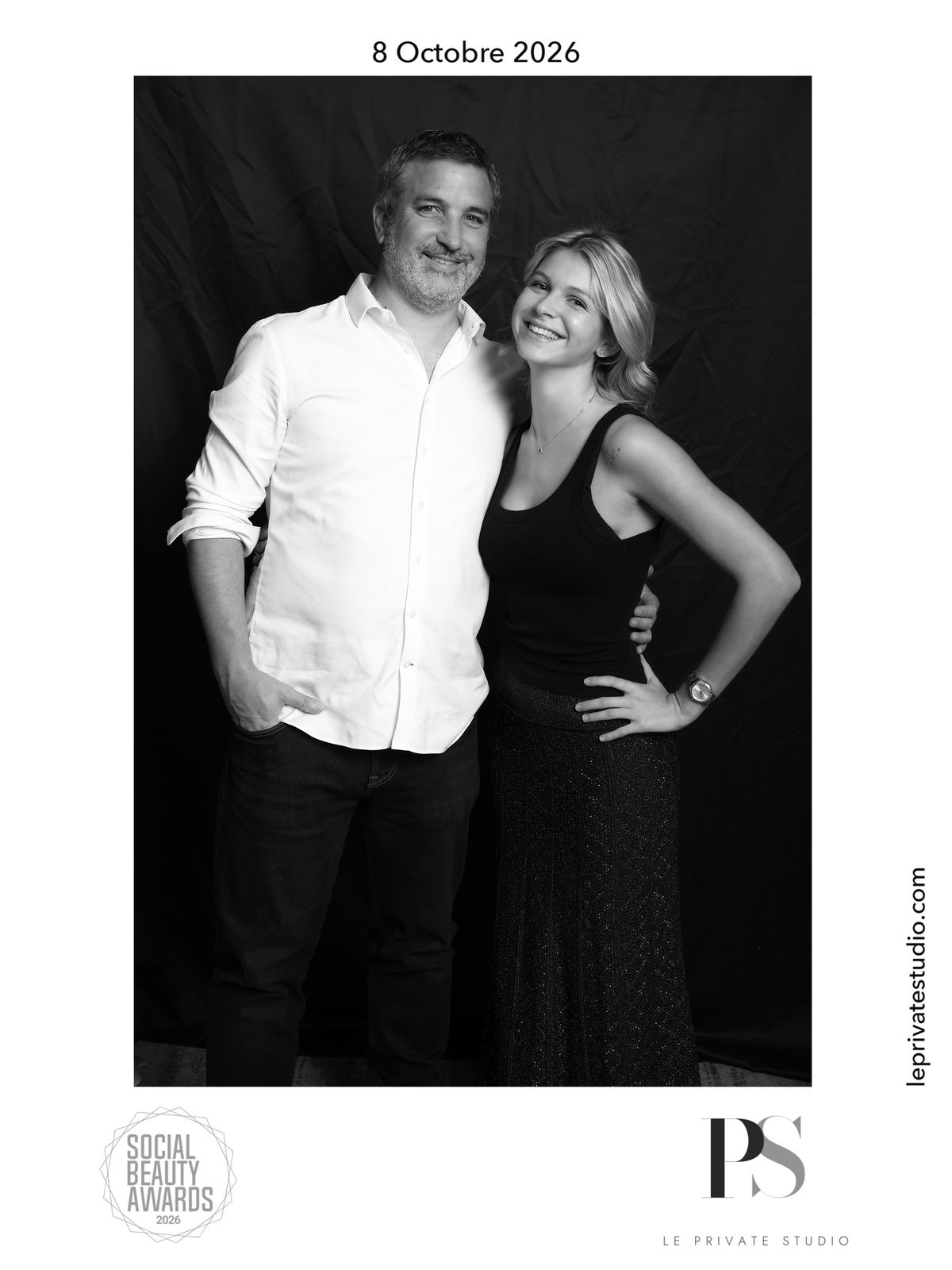 Gala October 2026, Portrait made at a private event, Le Private Studio, French Riviera