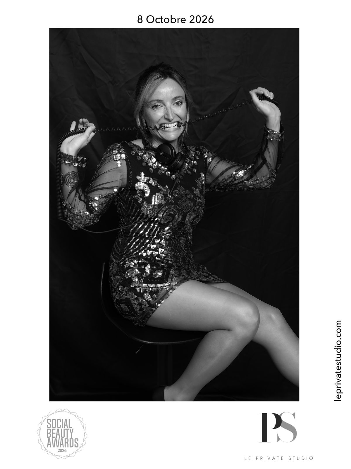 Gala October 2026, Portrait made at a private event, Le Private Studio, French Riviera
